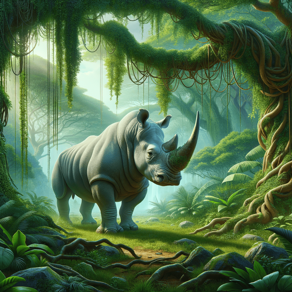 Majestic White Rhino Quest